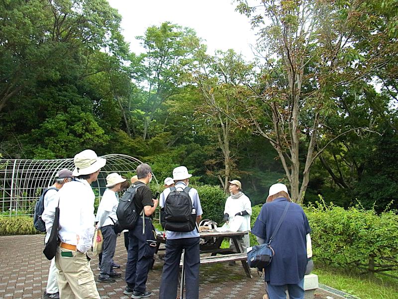 ②R7/9/20　「園内ガイドツアー」開催